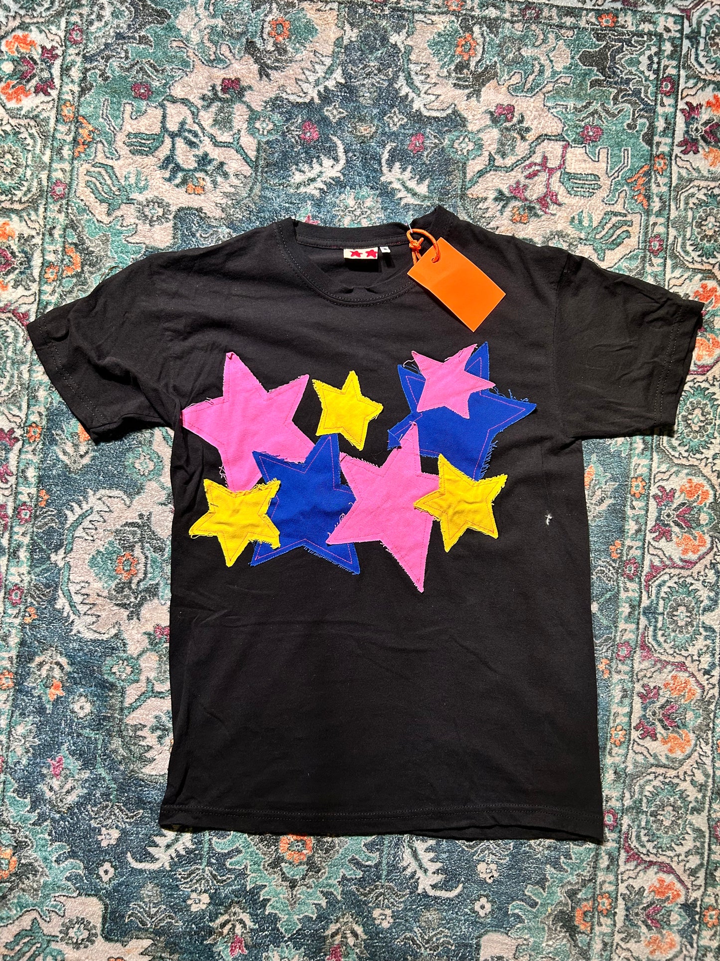 Recycled Patchwork Star Tee