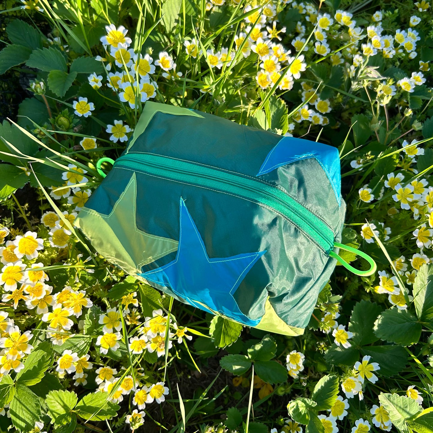 Recycled Star Tent Washbag