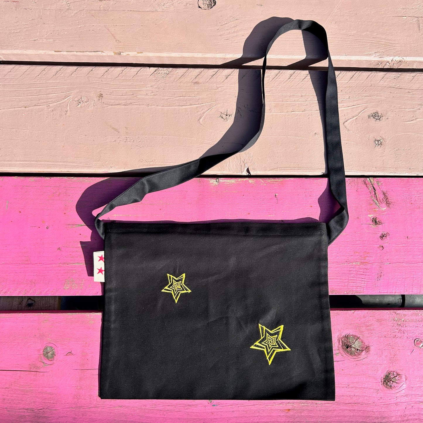 Black Musette Bag