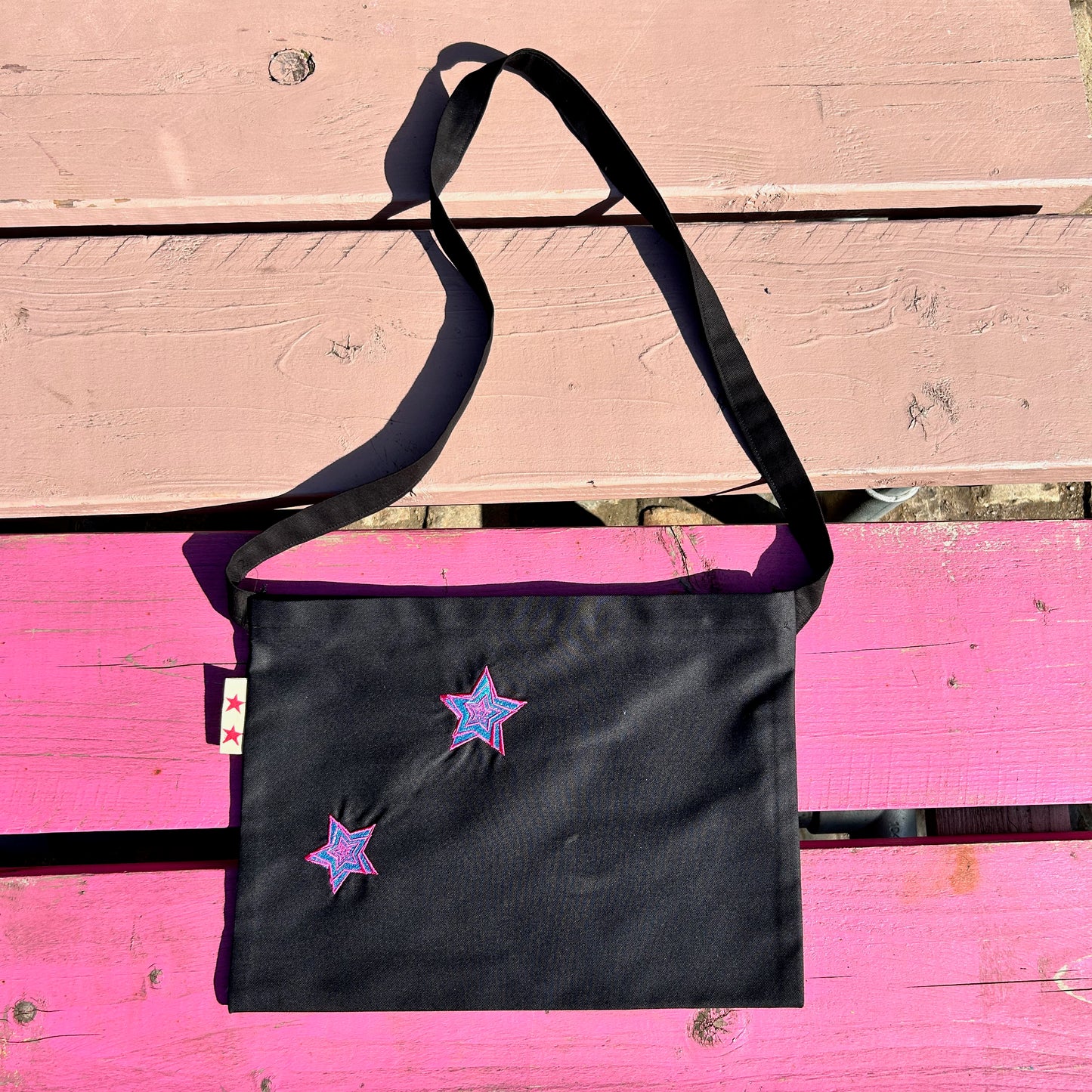 Black Musette Bag