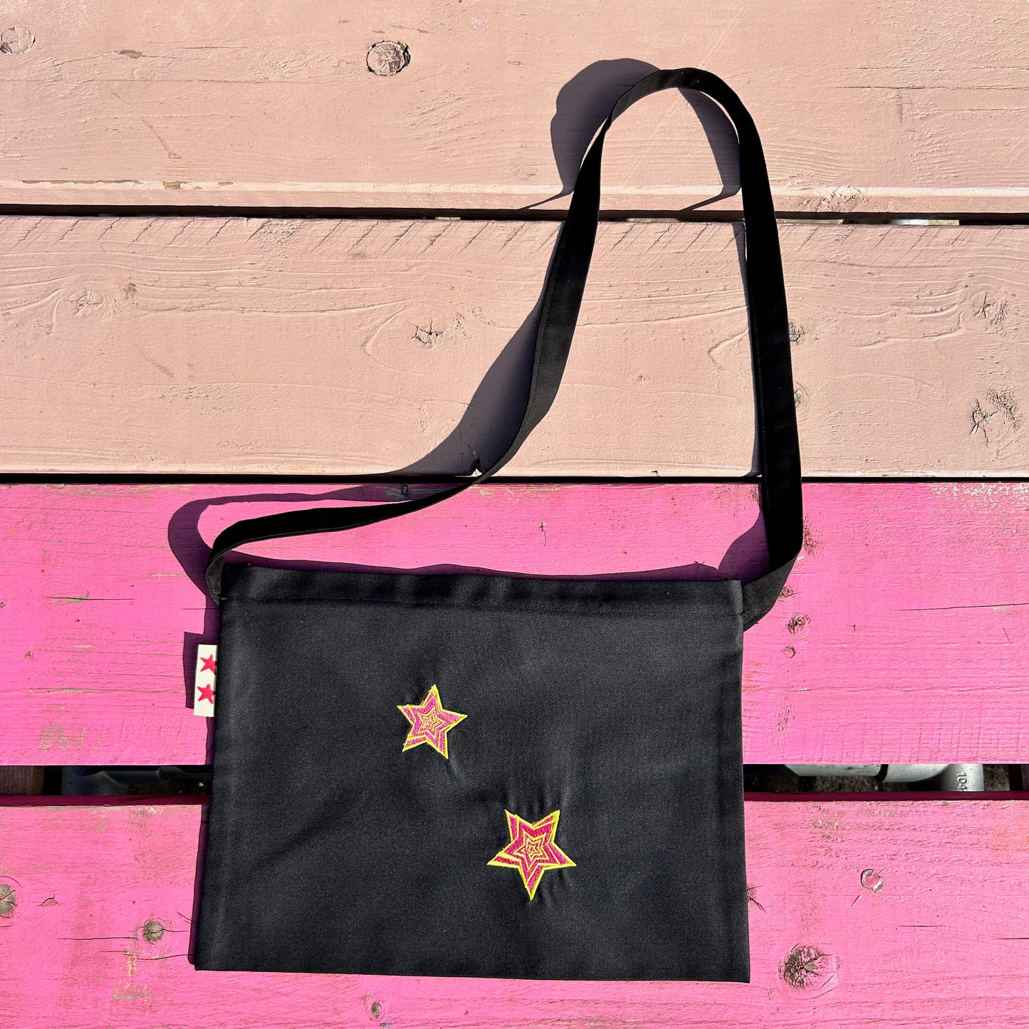 Black Musette Bag