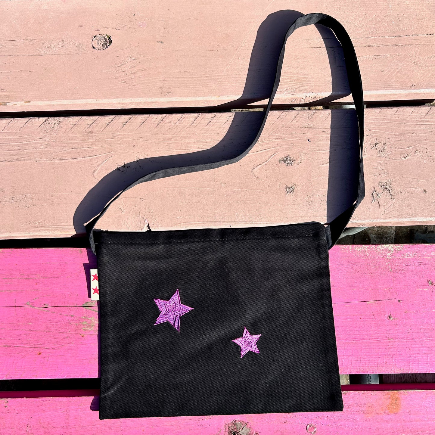 Black Musette Bag