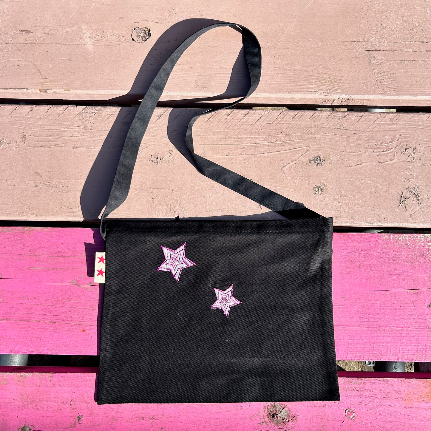 Black Musette Bag