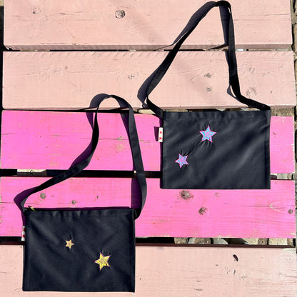 Black Musette Bag