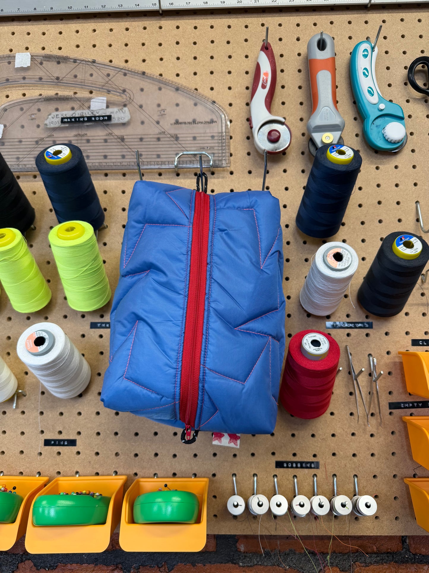 Recycled Tent Washbag