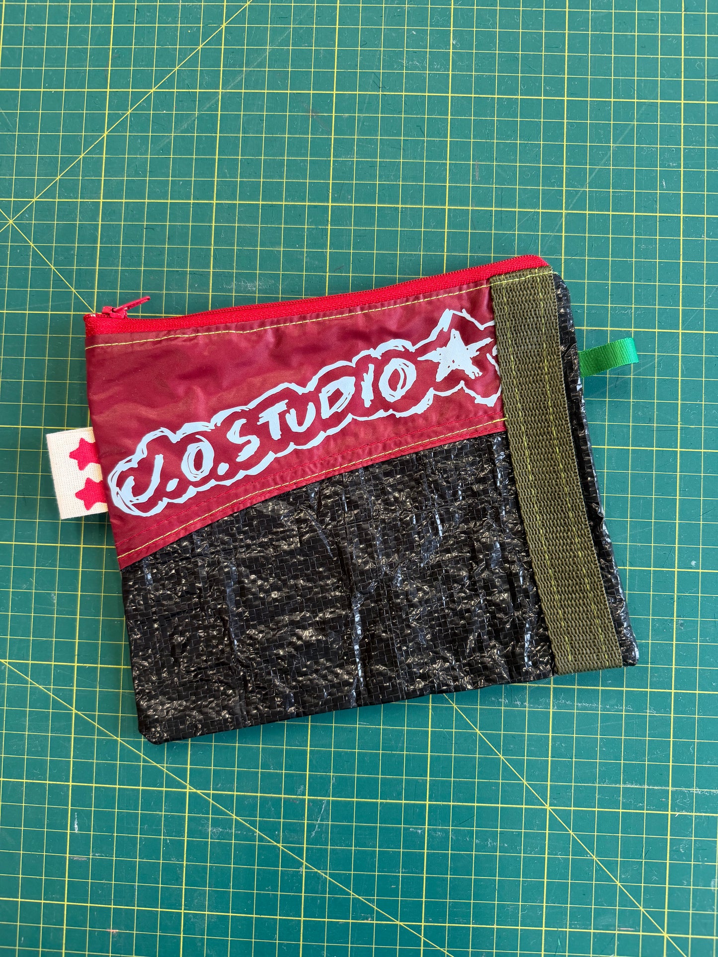 Repurposed Tarp Pouch
