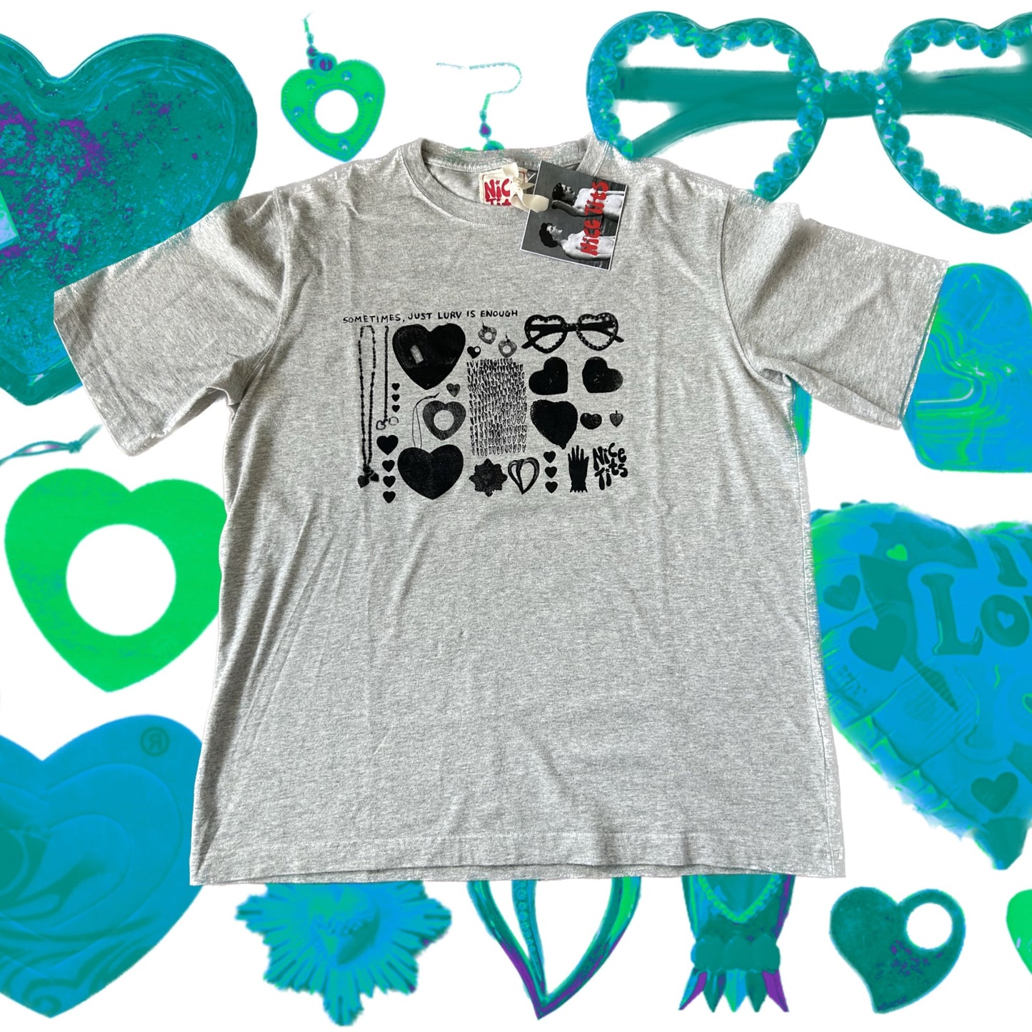 Recycled Patchwork Star Tee