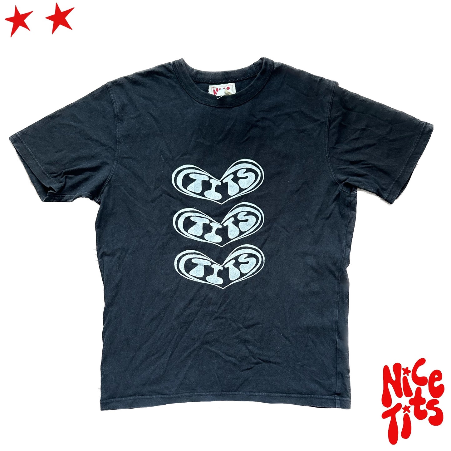 Recycled Patchwork Star Tee