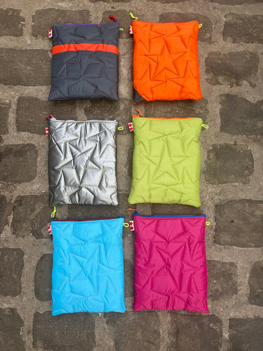 Recycled tent Laptop case