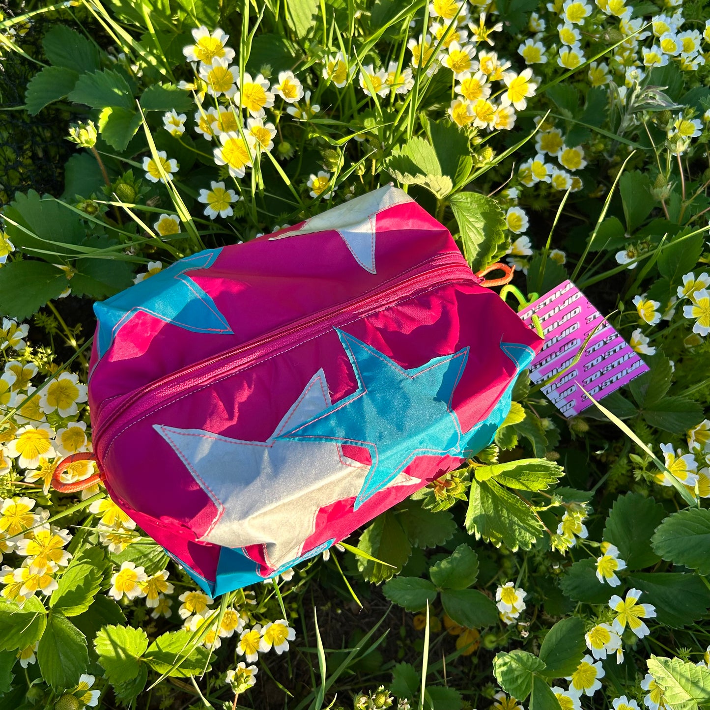 Recycled Star Tent Washbag