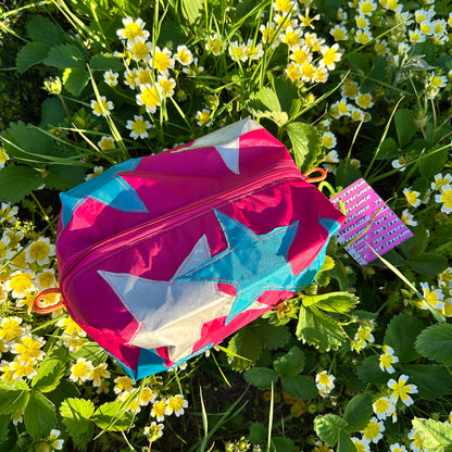 Recycled Star Tent Washbag