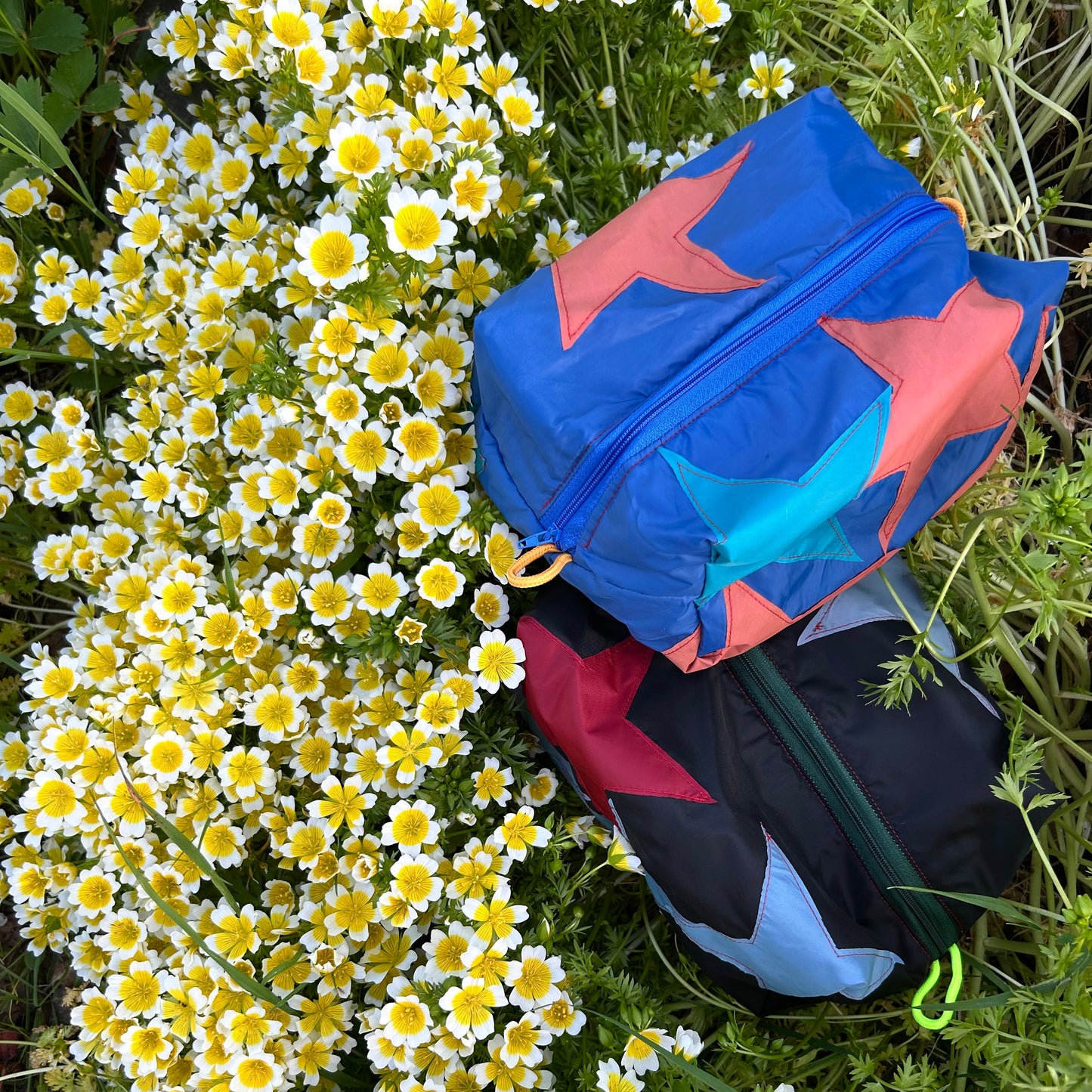 Recycled Star Tent Washbag