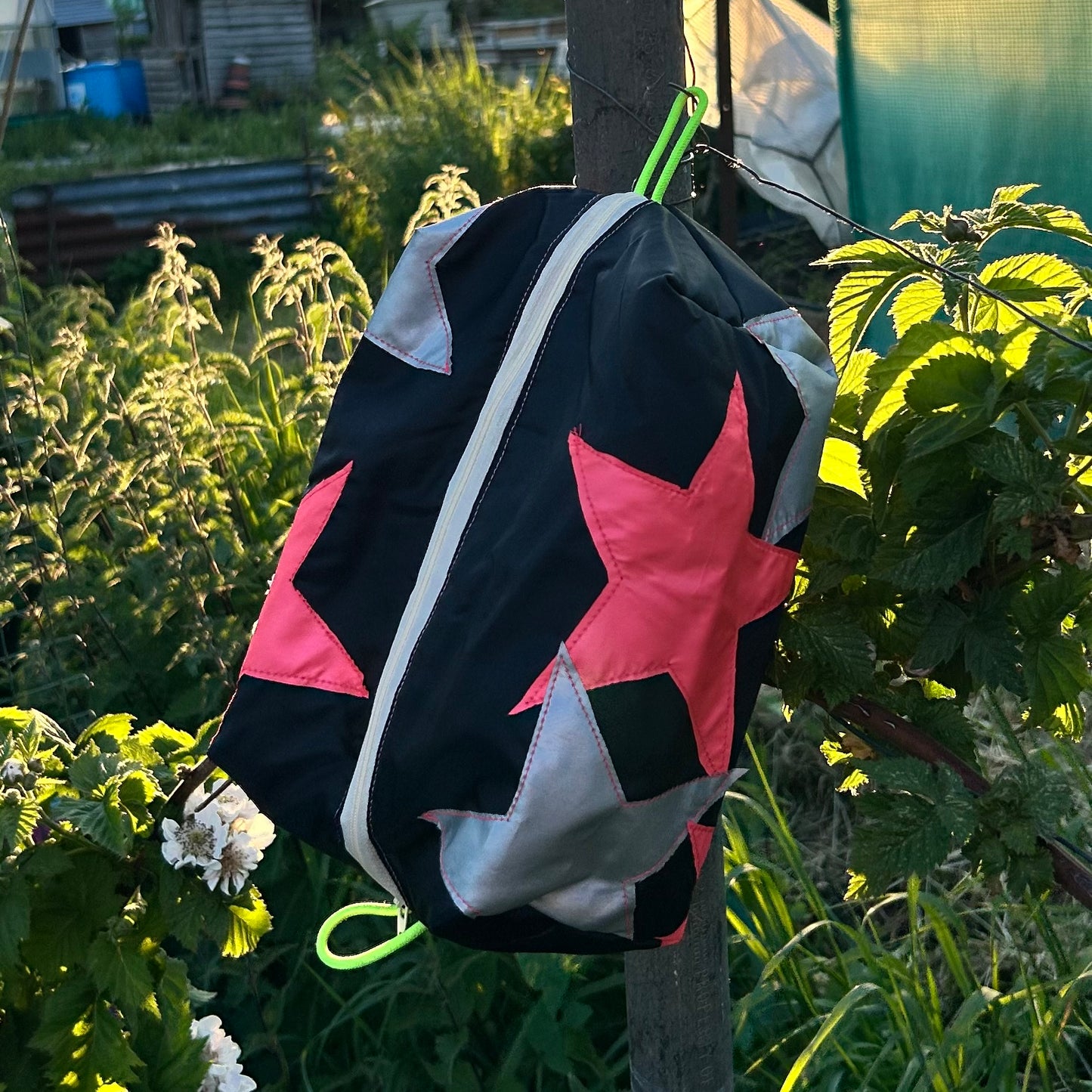 Recycled Star Tent Washbag