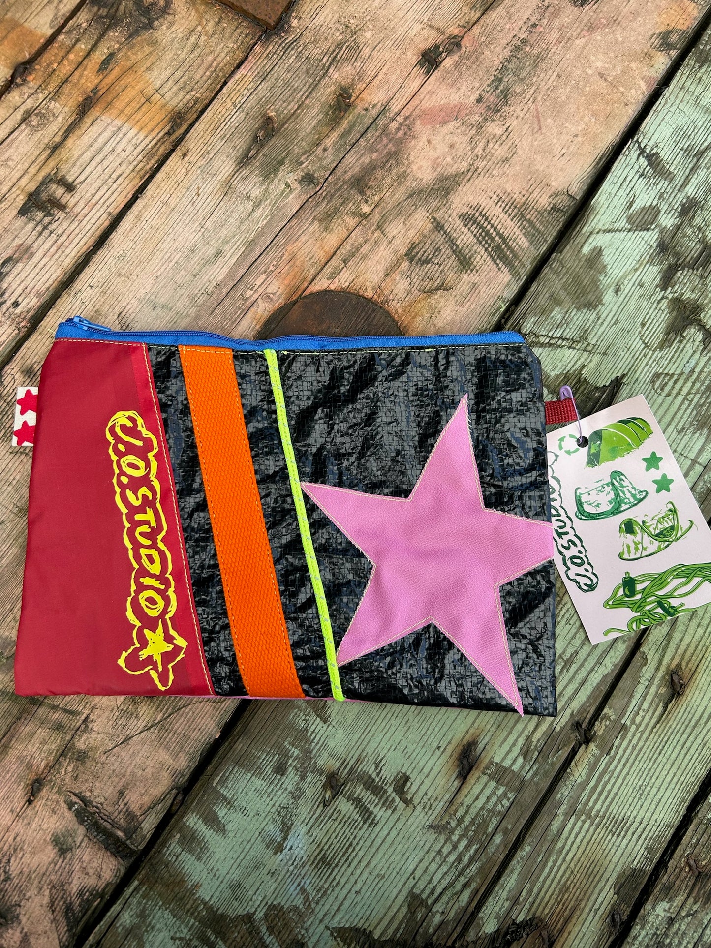 Repurposed Tarp Pouch