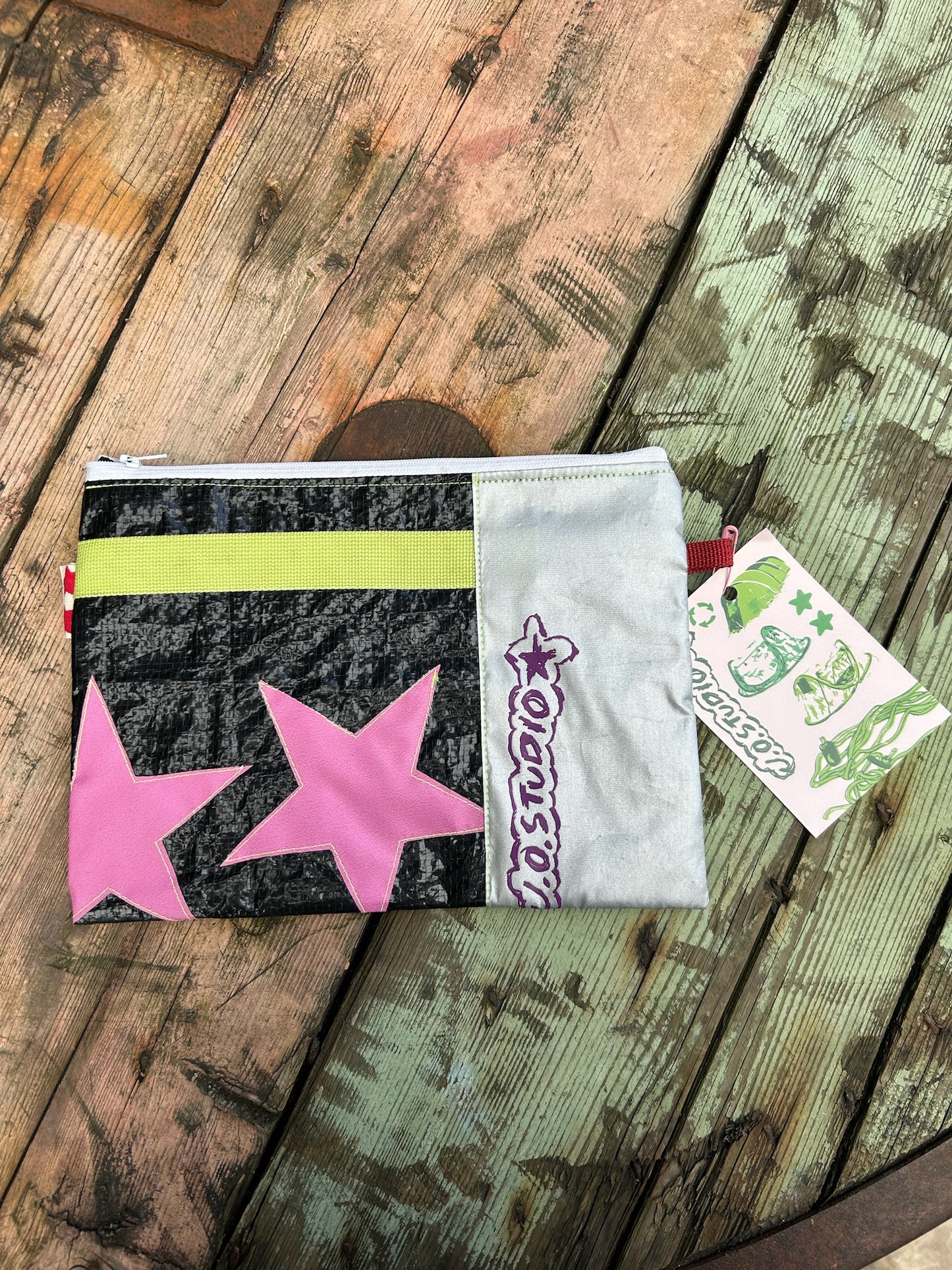 Repurposed Tarp Pouch