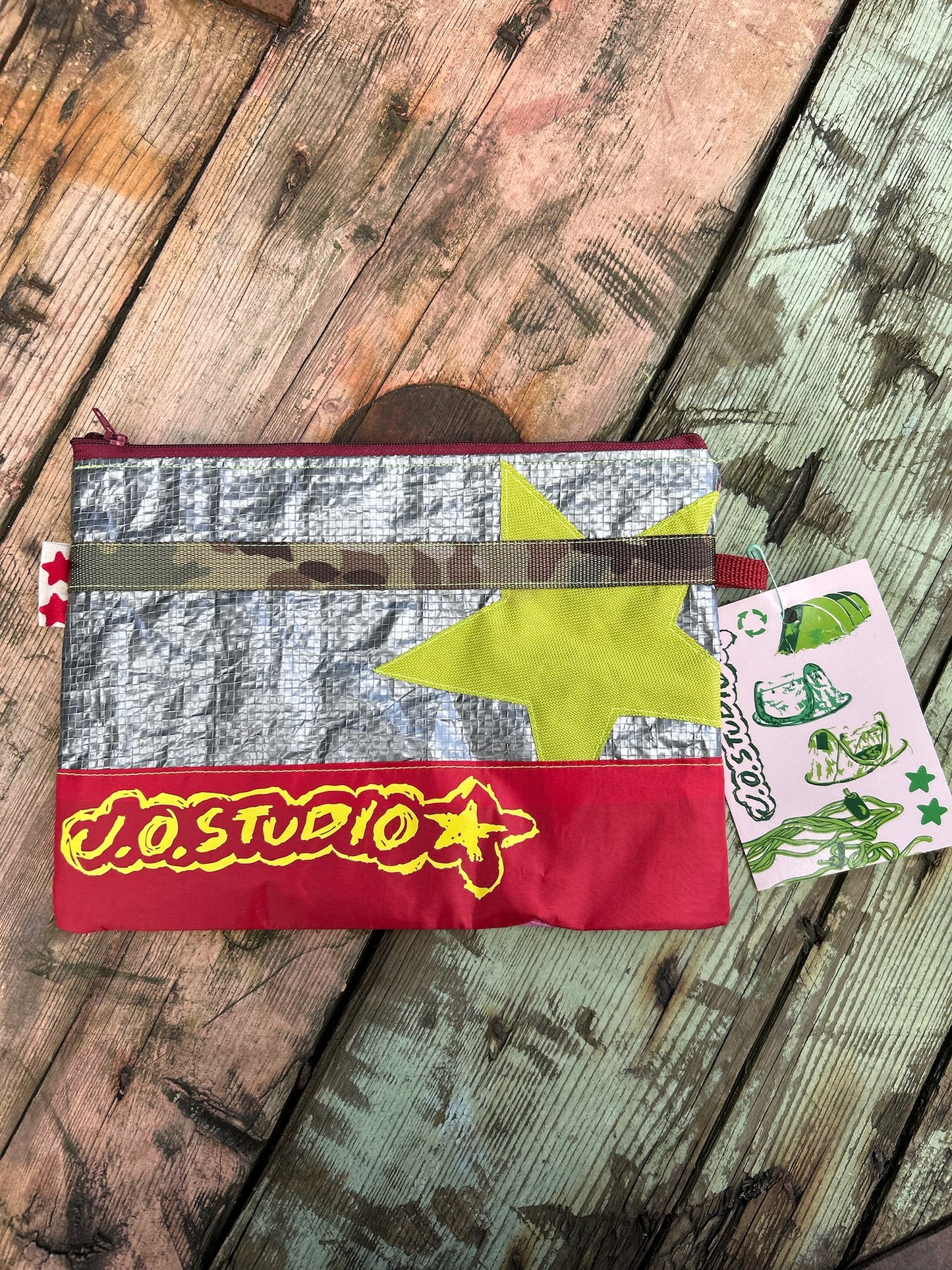 Repurposed Tarp Pouch