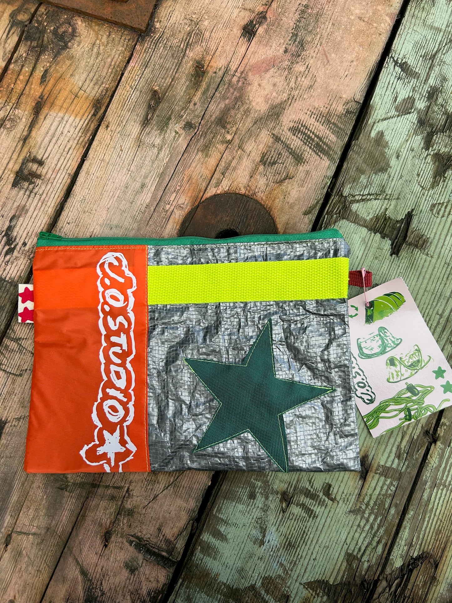 Repurposed Tarp Pouch