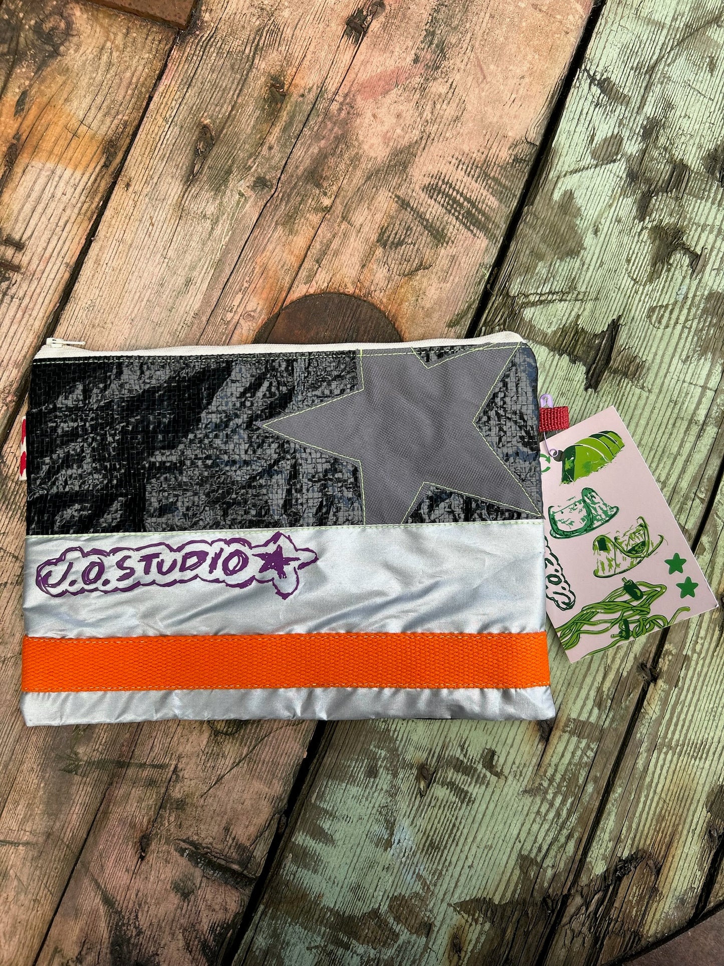 Repurposed Tarp Pouch