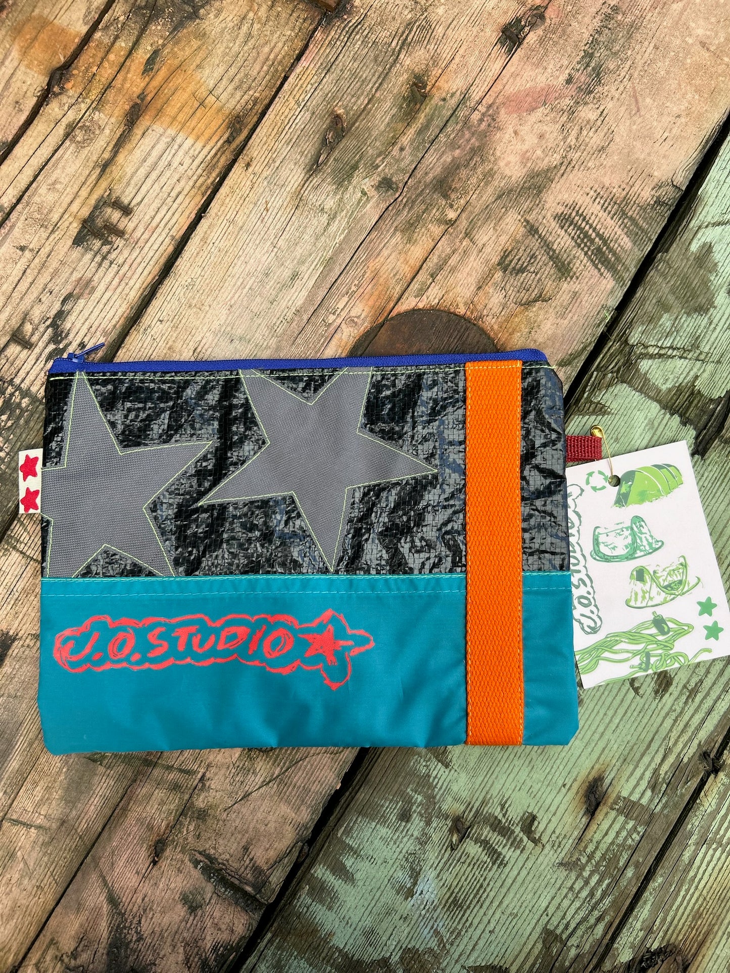 Repurposed Tarp Pouch