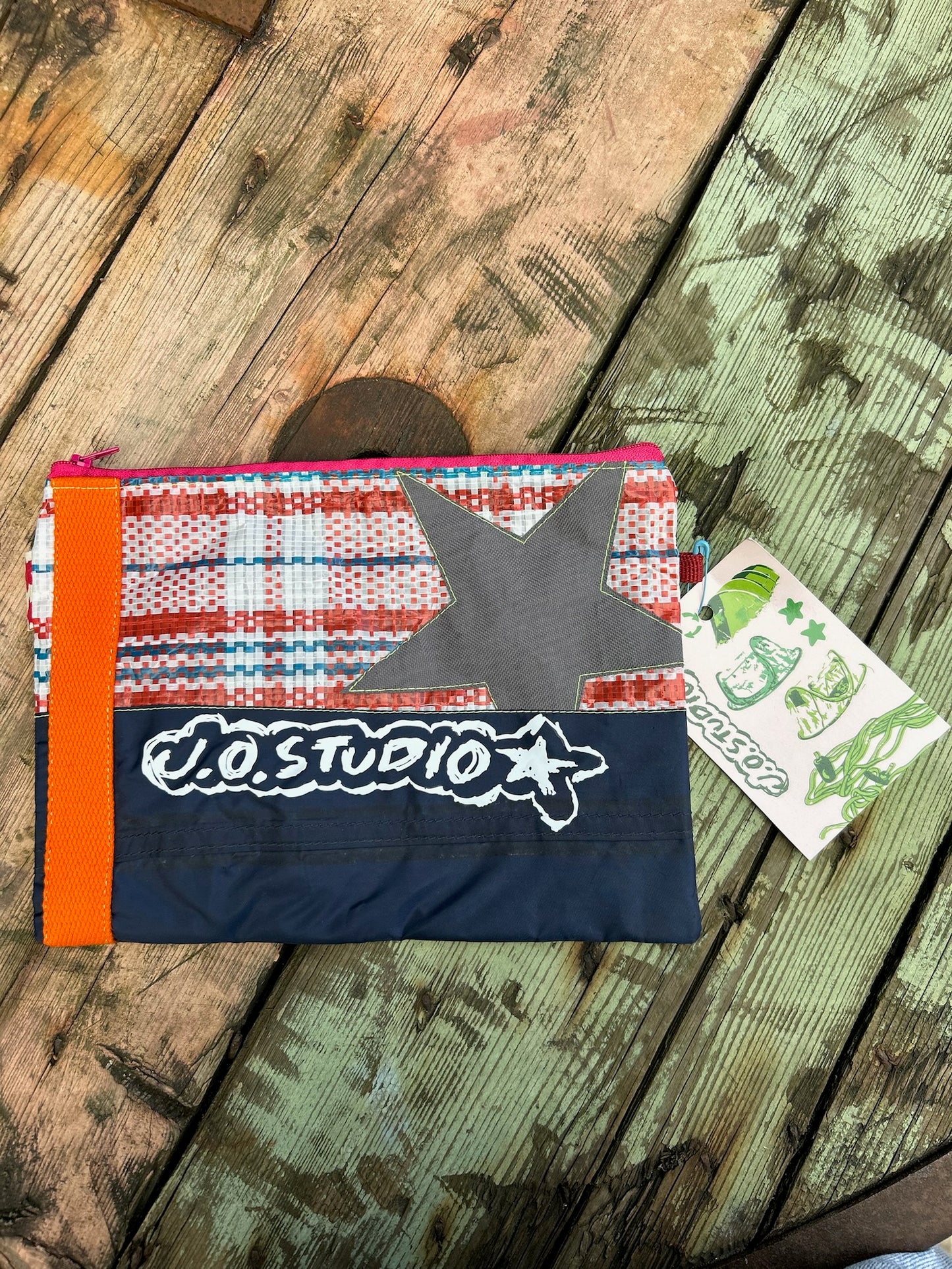 Repurposed Tarp Pouch