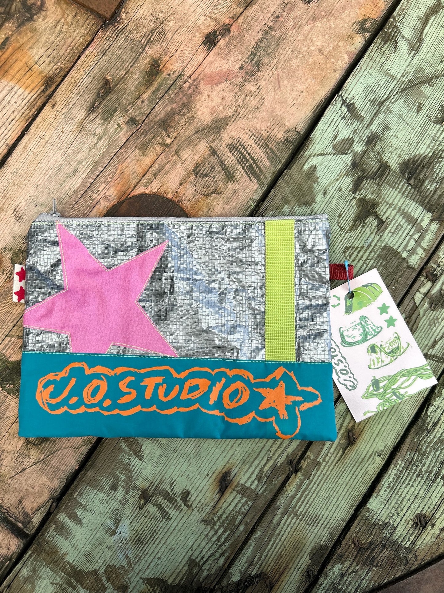 Repurposed Tarp Pouch
