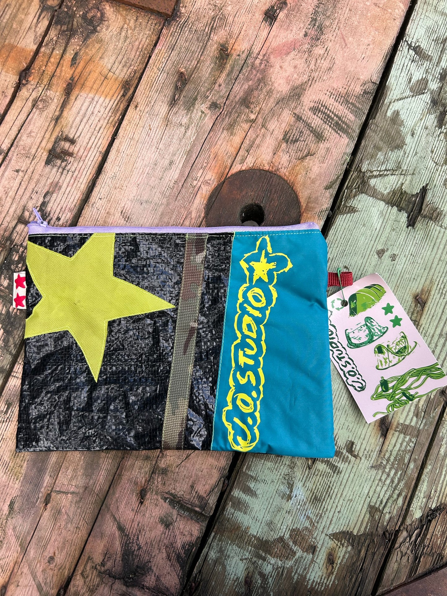 Repurposed Tarp Pouch