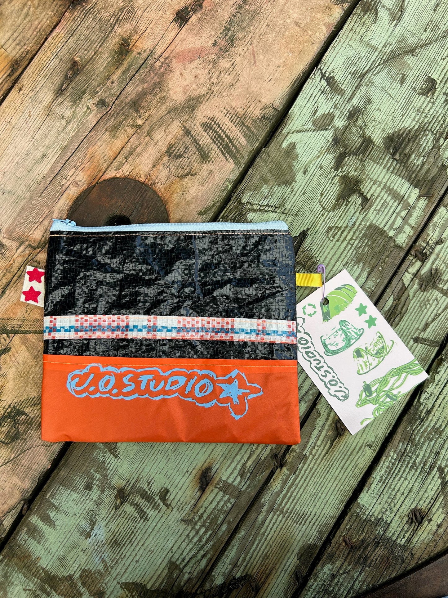 Repurposed Tarp Pouch