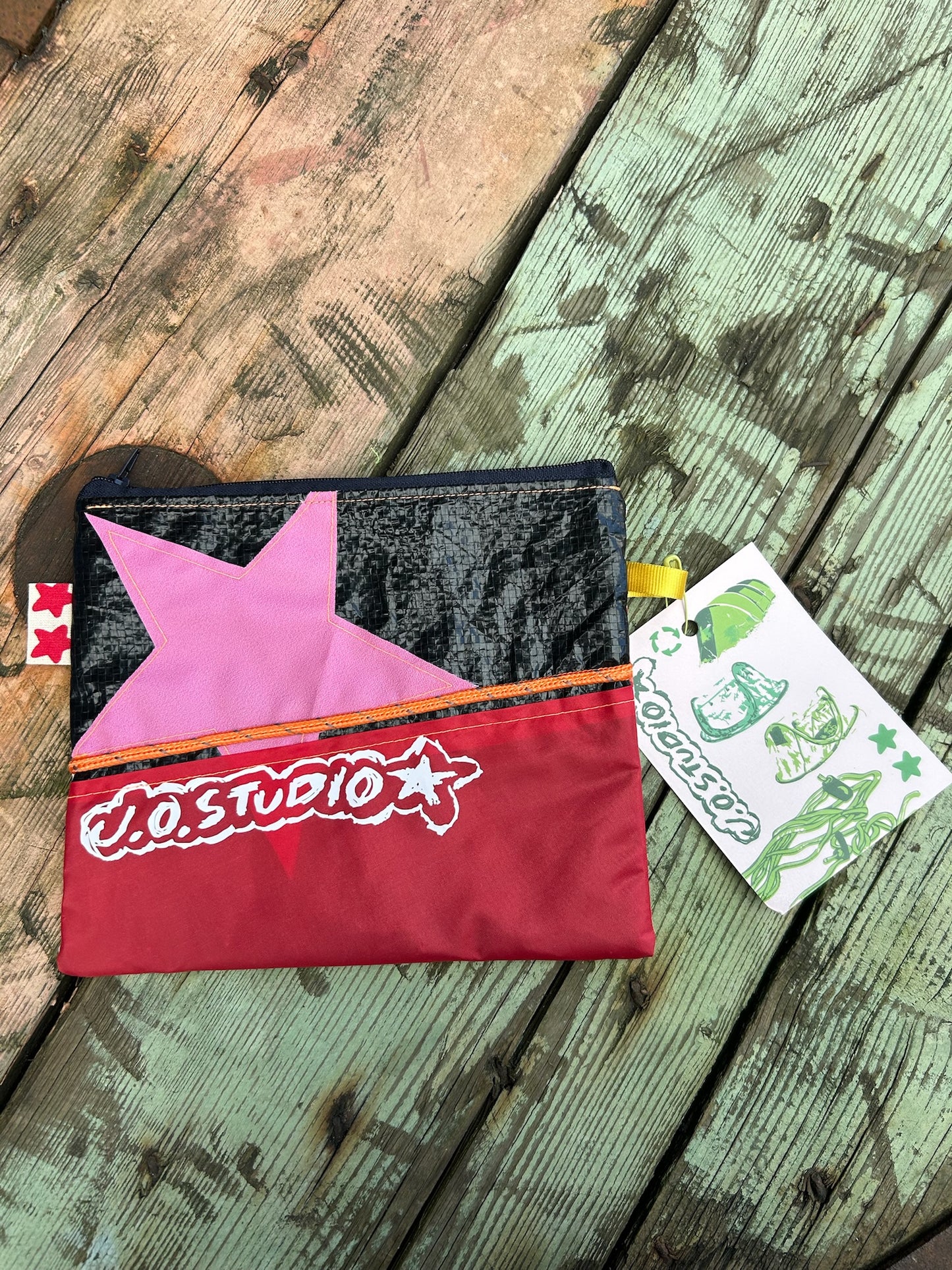 Repurposed Tarp Pouch