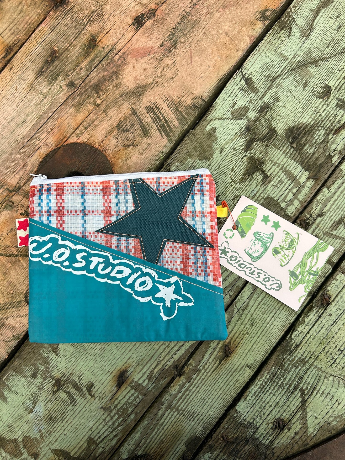Repurposed Tarp Pouch