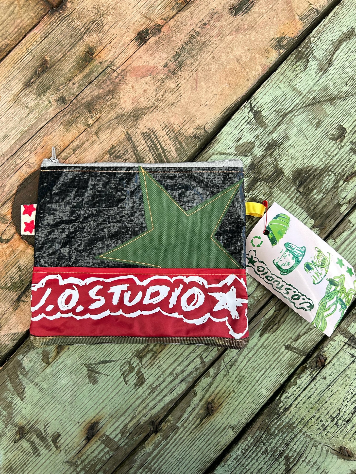 Repurposed Tarp Pouch