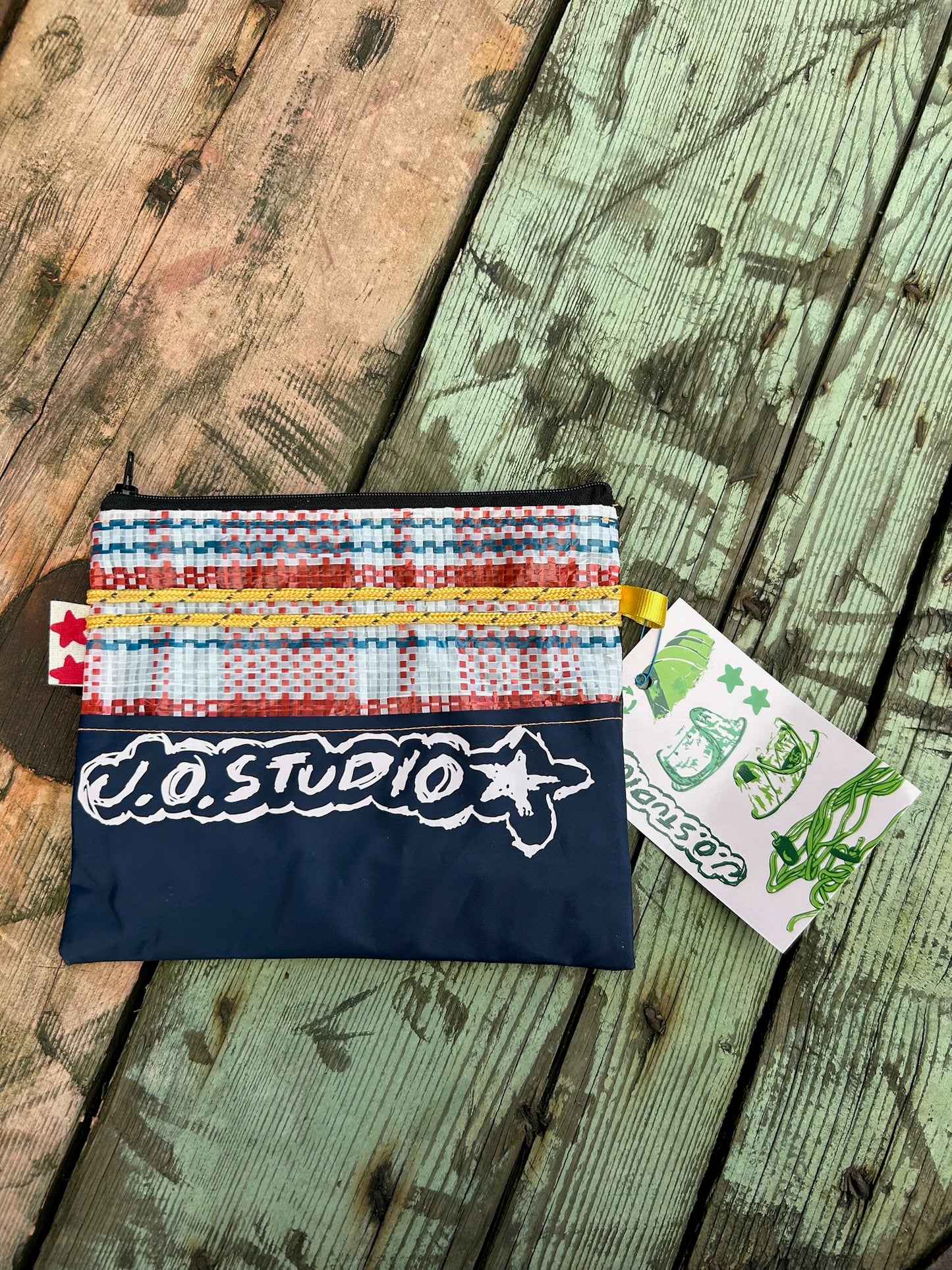 Repurposed Tarp Pouch