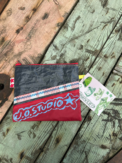 Repurposed Tarp Pouch