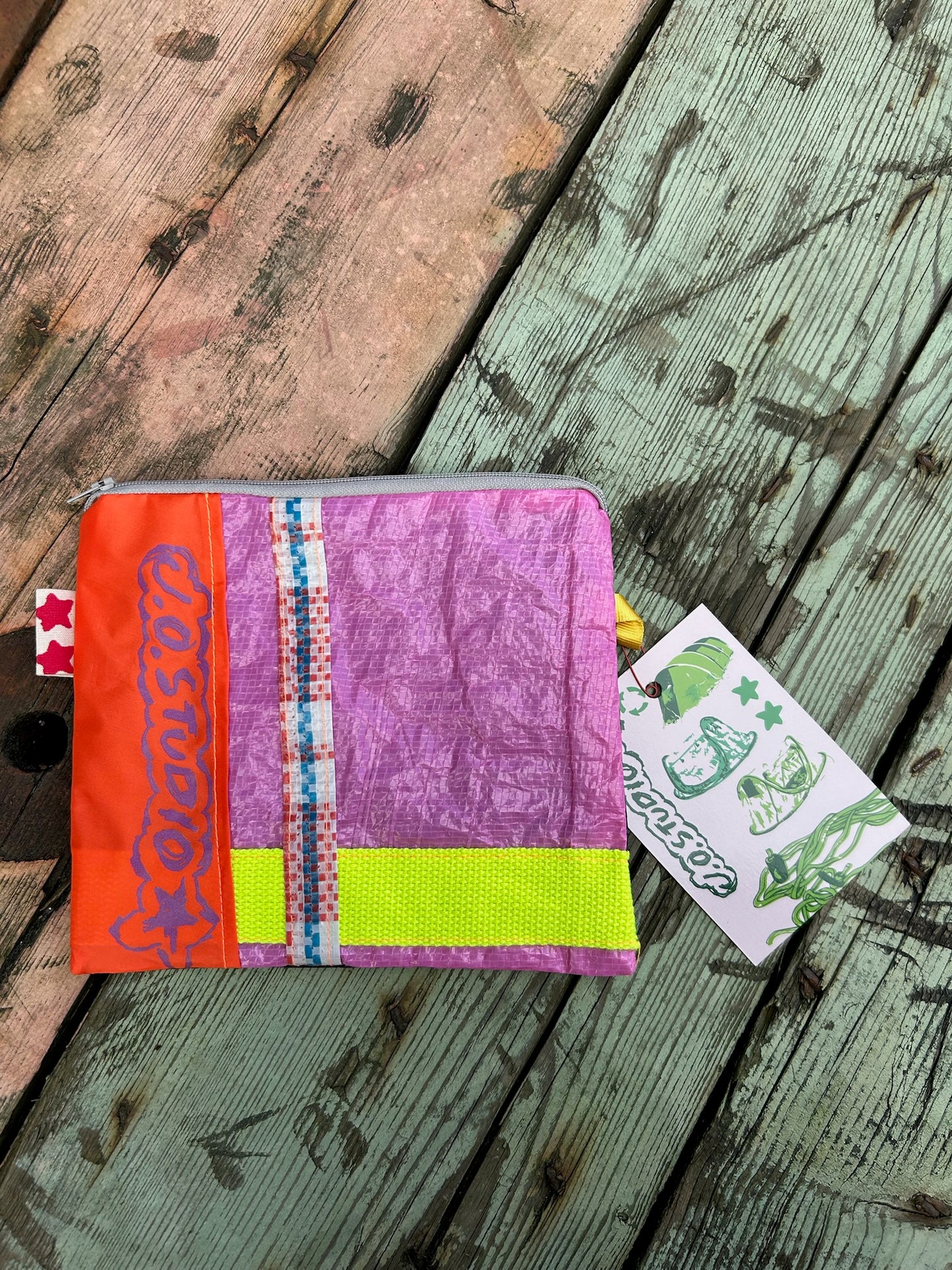 Repurposed Tarp Pouch