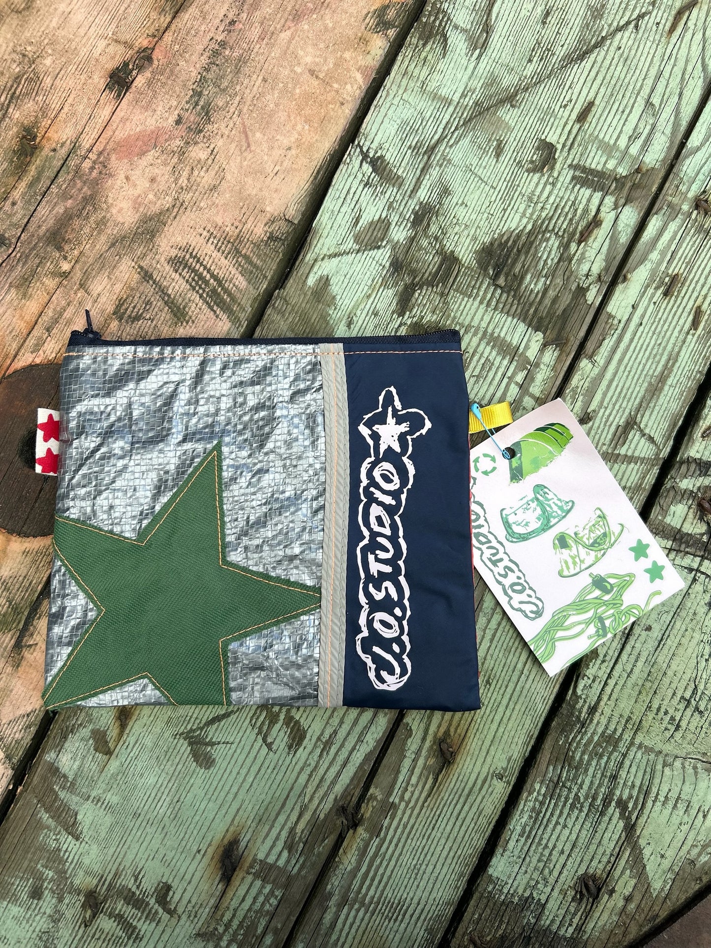 Repurposed Tarp Pouch