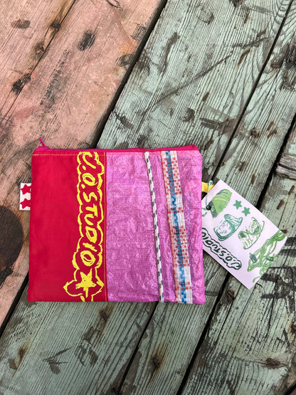 Repurposed Tarp Pouch