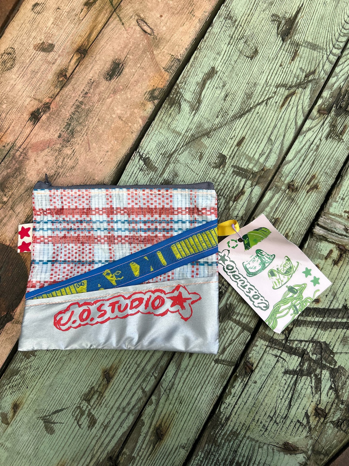 Repurposed Tarp Pouch