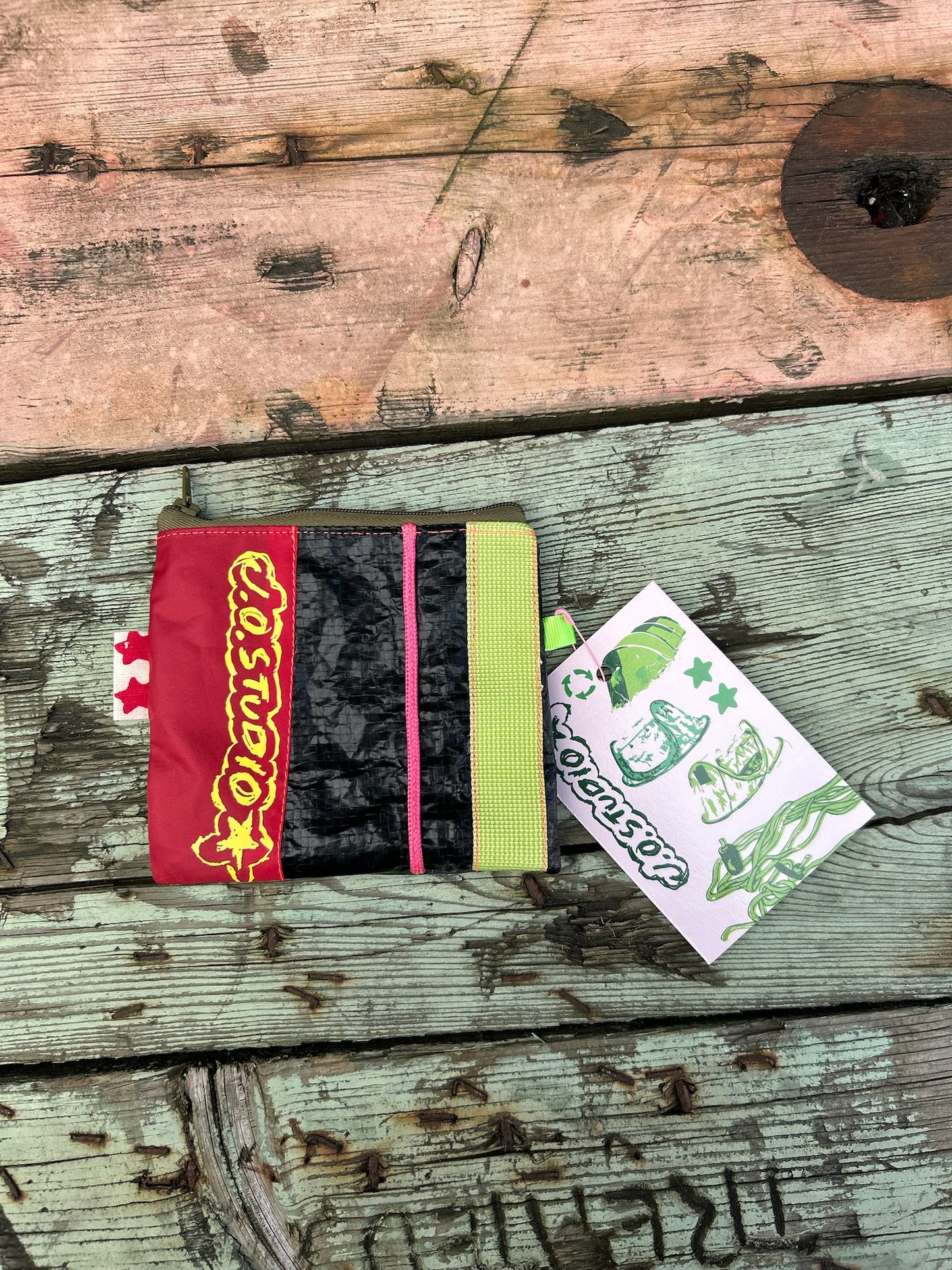 Repurposed Tarp Pouch
