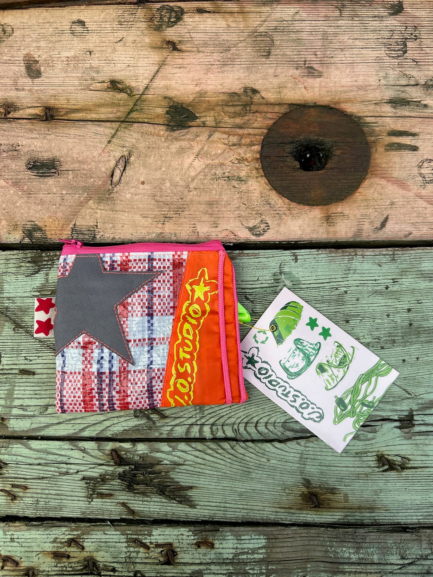 Repurposed Tarp Pouch