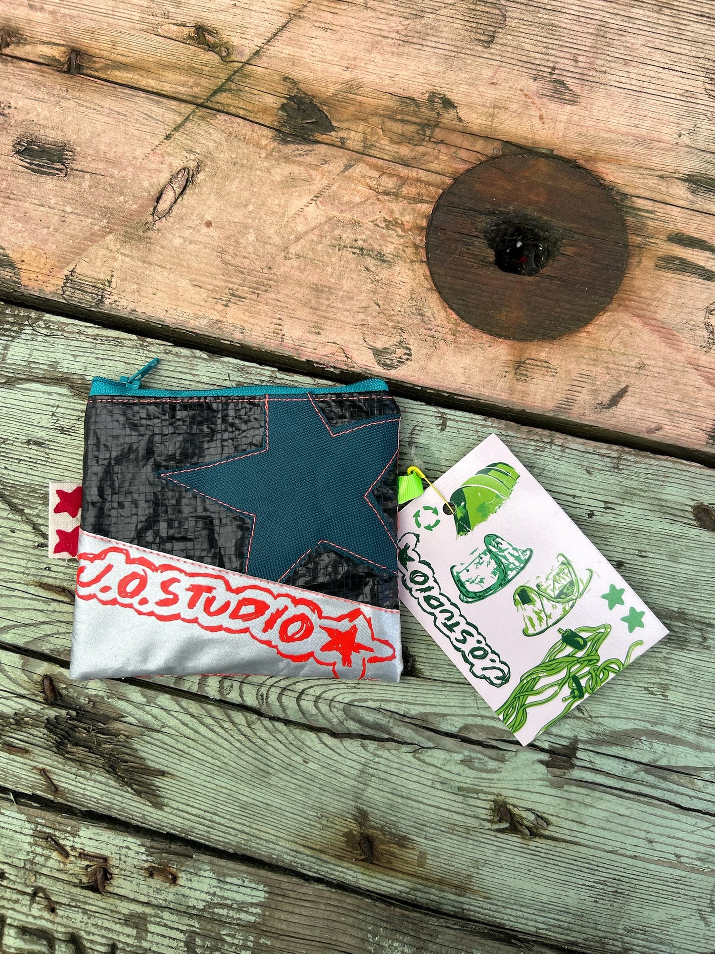 Repurposed Tarp Pouch