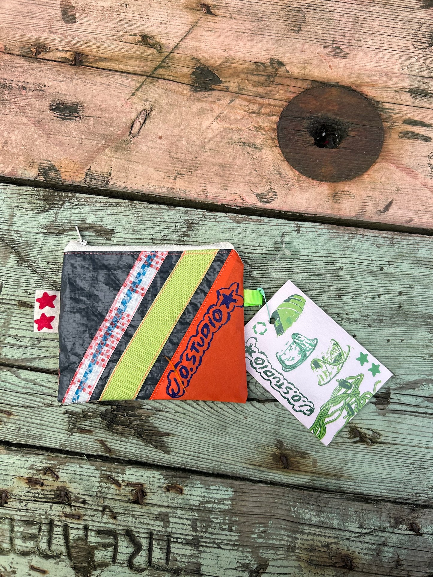 Repurposed Tarp Pouch