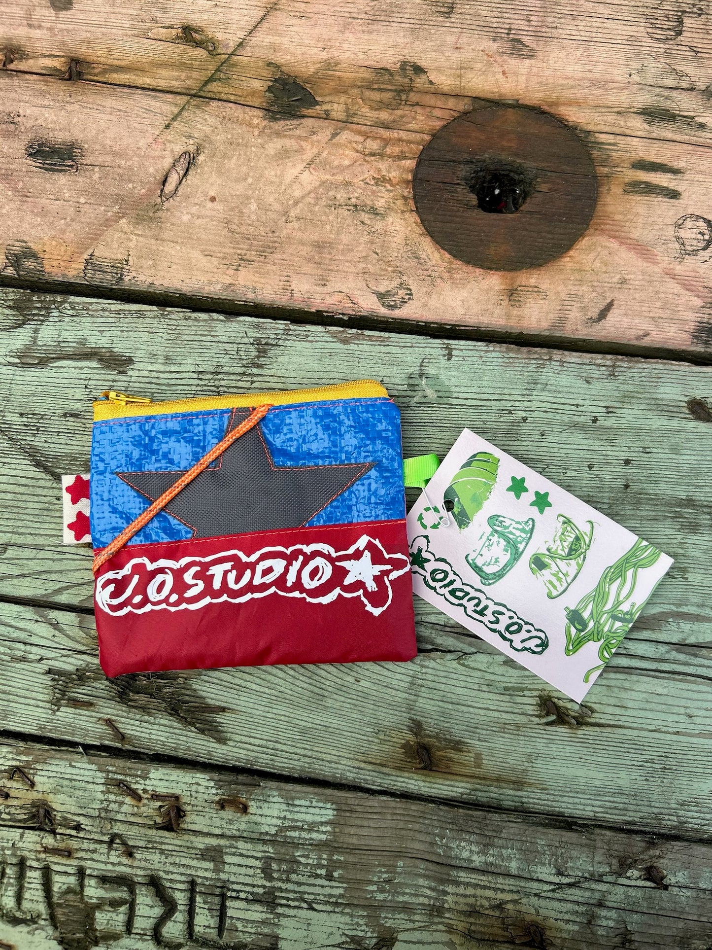 Repurposed Tarp Pouch