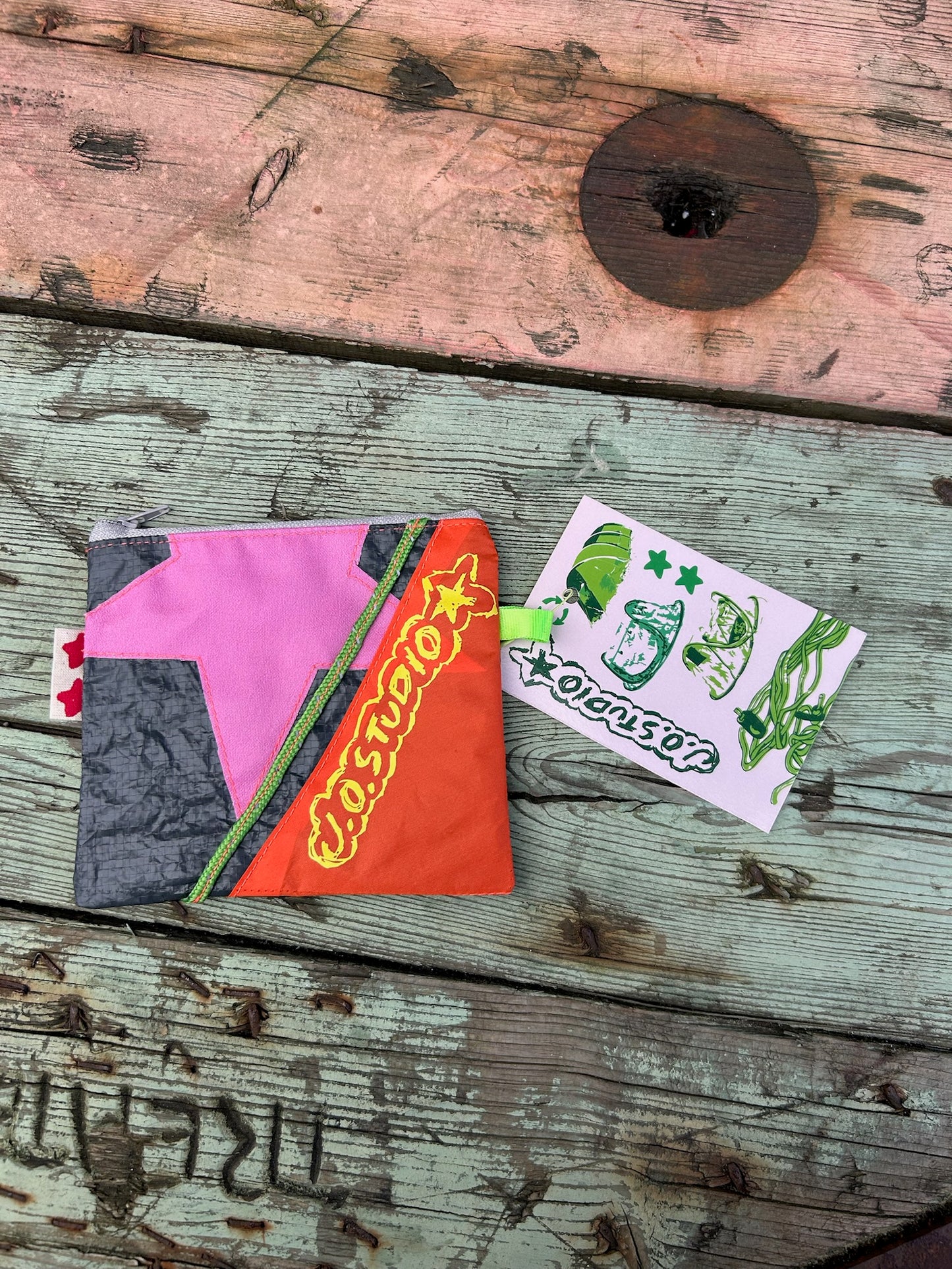 Repurposed Tarp Pouch