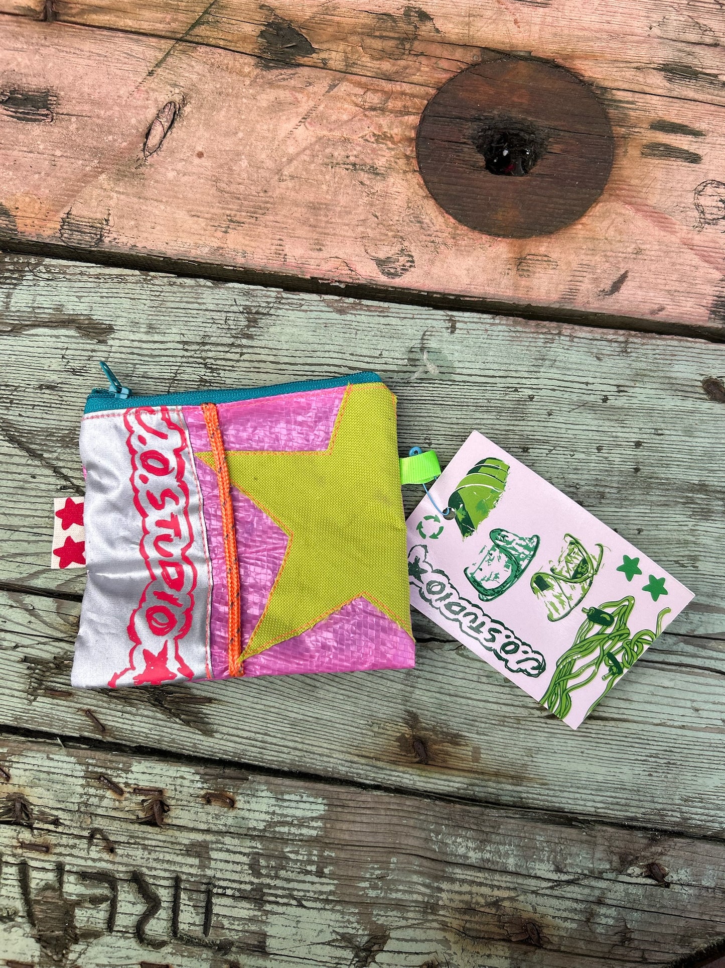 Repurposed Tarp Pouch