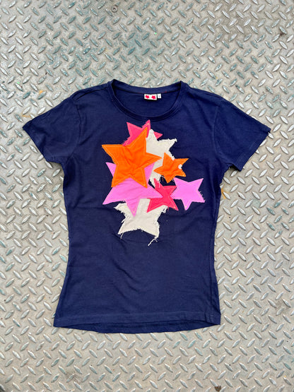 Recycled Patchwork Star Tee