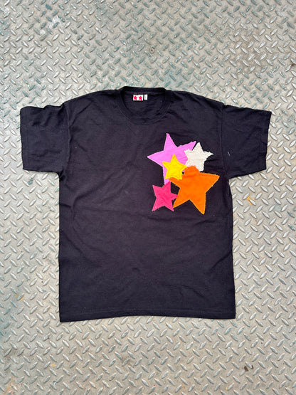 Recycled Patchwork Star Tee