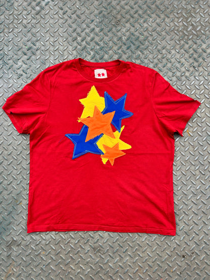 Recycled Patchwork Star Tee