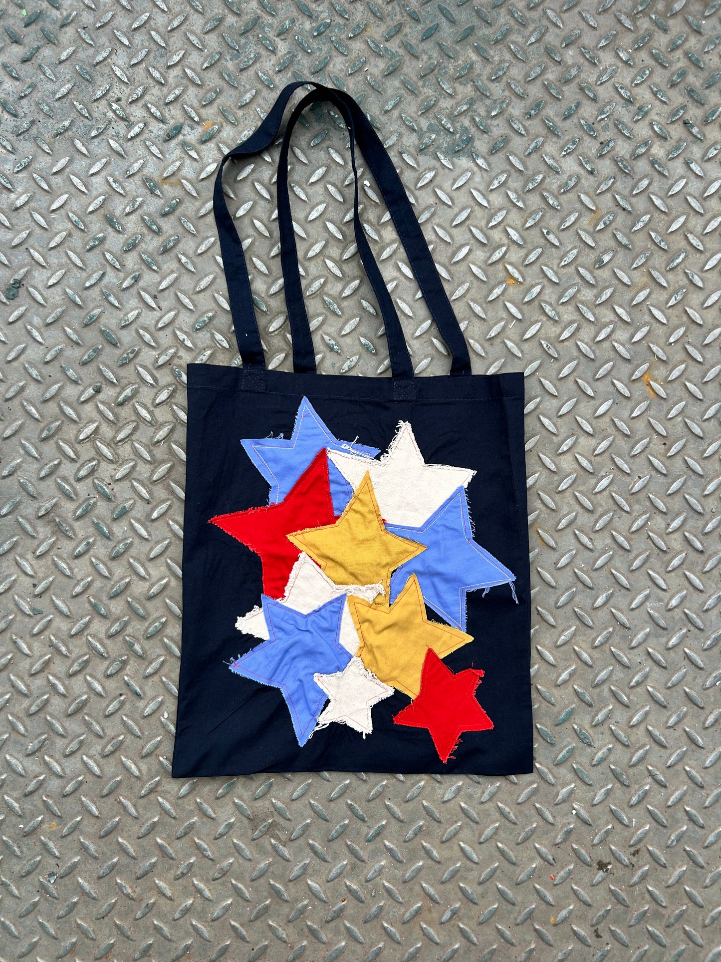 Recycled Patchwork Star Tee