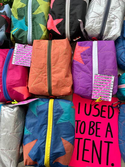 Recycled Tent Washbag