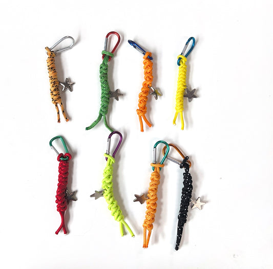 Recycled Guy Rope Keyring
