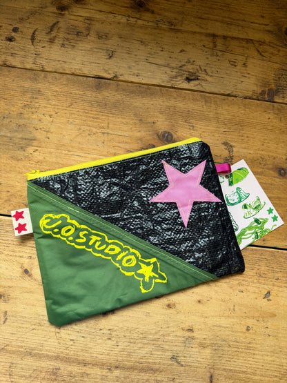 Repurposed Tarp Pouch